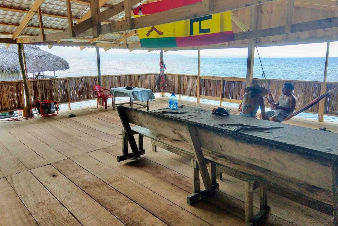 San Blas Islands - Private Cabin Over-The-Ocean Including Meals Mandinga Número Uno المظهر الخارجي الصورة