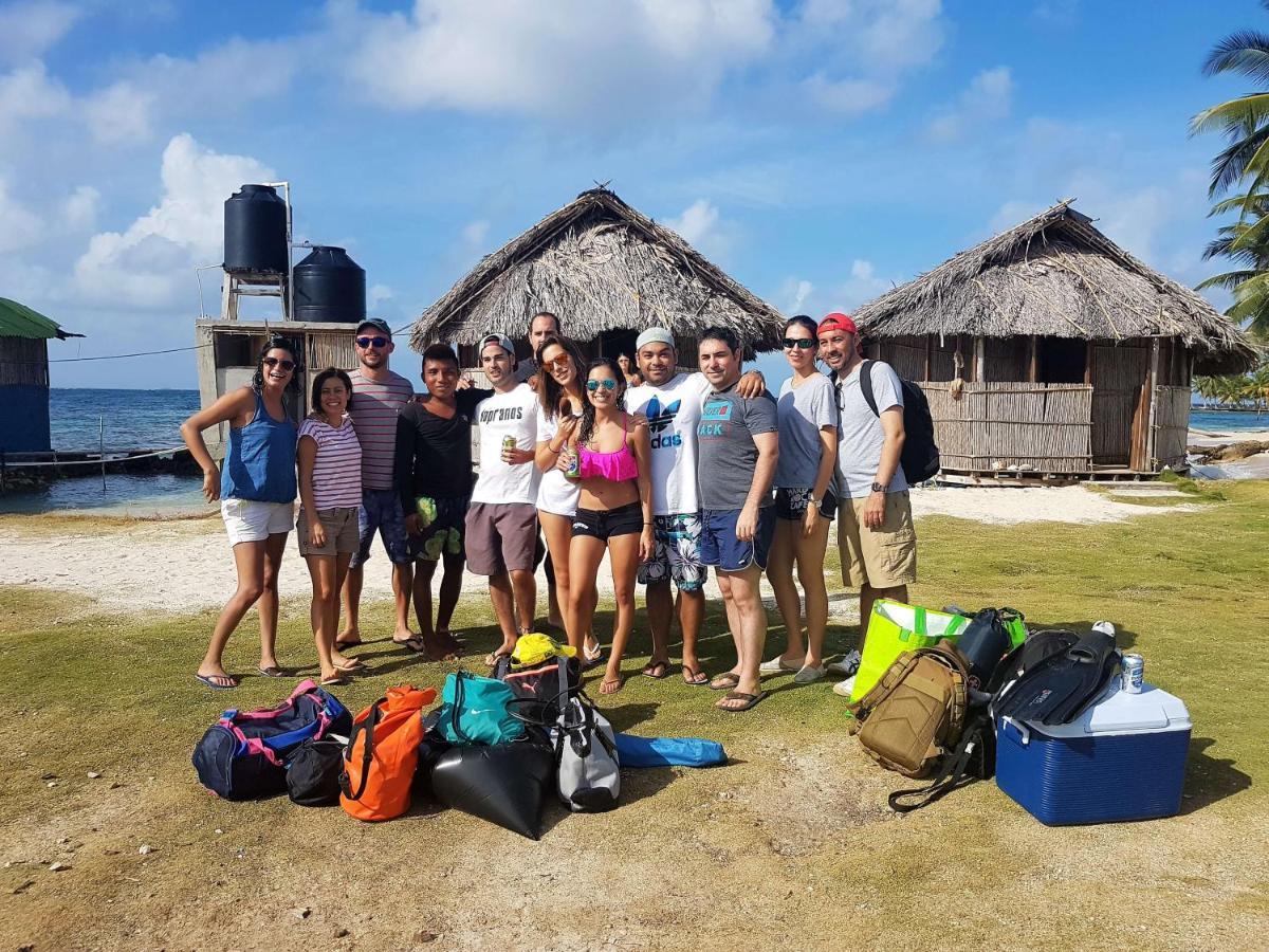 San Blas Islands - Private Cabin Over-The-Ocean Including Meals Mandinga Número Uno المظهر الخارجي الصورة