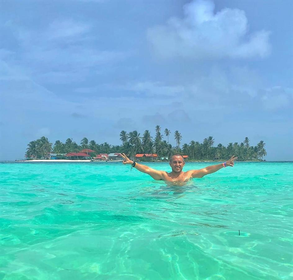 San Blas Islands - Private Cabin Over-The-Ocean Including Meals Mandinga Número Uno المظهر الخارجي الصورة
